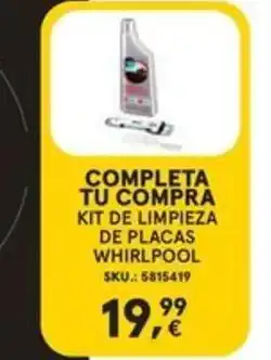 Worten WHIRLPOOL Completa tu compra kit de limpieza de placas oferta