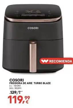 Worten COSORI Freidora de aire turbo blaze oferta