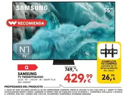 Worten SAMSUNG Tv tq55q7f5auxxc oferta