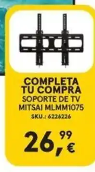 Worten Soporte de tv mitsai mlmm1075 oferta