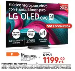 Worten LG Tv oled65c54la oferta