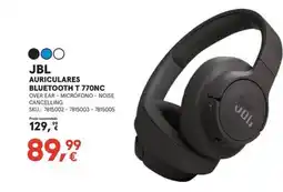Worten JBL Auriculares bluetooth t 770nc oferta