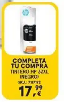 Worten Tintero hp 32xl (negro) oferta
