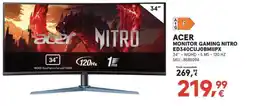 Worten ACER Monitor gaming nitro ed340cujobmiipx oferta