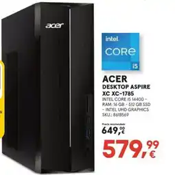 Worten ACER Desktop aspire xc xc-1785 oferta
