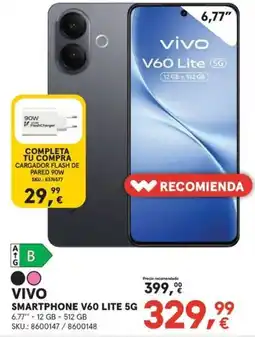Worten VIVO Smartphone v60 lite 5g oferta