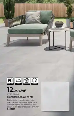 BigMat Bigcement c2.60 x 60 cm oferta