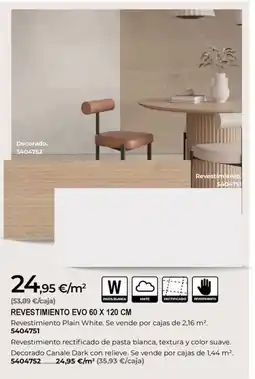 BigMat Revestimiento evo 60 x 120 cm oferta