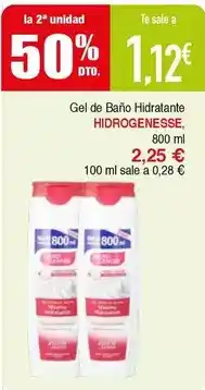 Masymas Hidrogenesse - gel de bano hidratante oferta