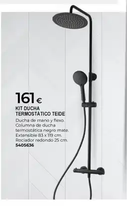 BigMat Kit ducha termostático teide oferta