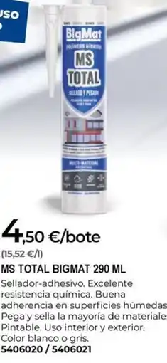 BigMat BIGMAT Ms total oferta
