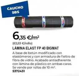 BigMat BIGMAT Lámina elast fp 40 oferta