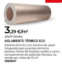 BigMat Aislamiento térmico eco oferta