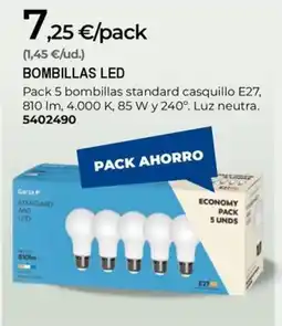 BigMat Bombillas led oferta