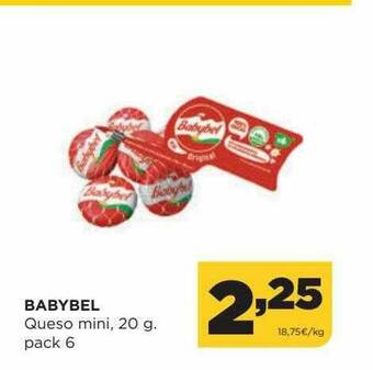 Alimerka Babybel Queso Mini oferta