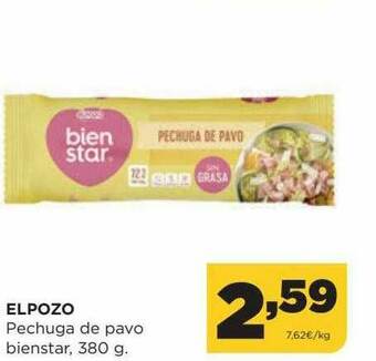 Alimerka Elpozo Pechuga De Pavo Bienstar oferta