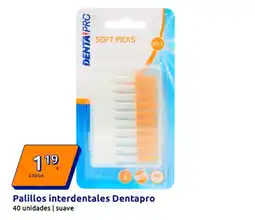 Action DENTAPRO Palillos interdentales oferta