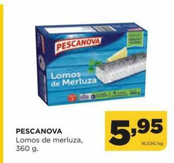 Alimerka Pescanova Lomos De Merluza oferta