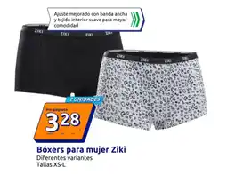 Action ZIKI Bóxers para mujer oferta