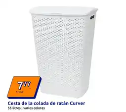 Action CURVER Cesta de la colada de ratán oferta