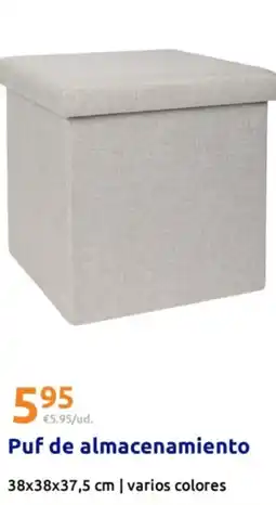 Action Puf de almacenamiento oferta