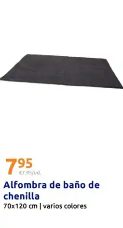 Action Alfombra de baño de chenilla oferta