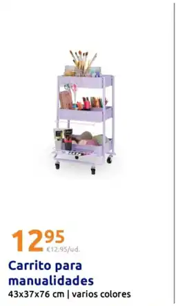 Action Carrito para manualidades oferta