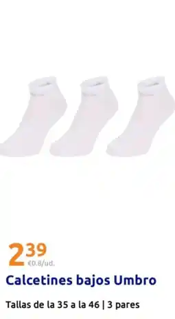 Action Calcetines bajos Umbro oferta