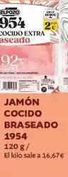 Hiperber Elpozo - jamón cocido braseado oferta