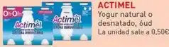 Hiperber Actimel - yogur natural oferta