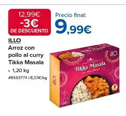 Costco ILLO Arroz con pollo al curry Tikka Masala oferta