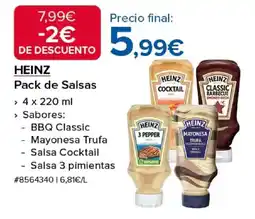 Costco HEINZ Pack de Salsas oferta