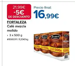 Costco FORTALEZA Café mezcla molido oferta