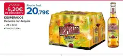 Costco DESPERADOS Cerveza con tequila oferta