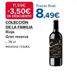 Costco COLECCIÓN DE LA FAMILIA Rioja Gran reserva oferta