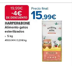 Costco HARPER&BONE Alimento gatos esterilizados oferta