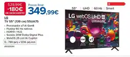 Costco LG TV 55" 55UA oferta