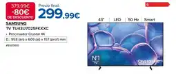 Costco SAMSUNG TV TU43U7025FKXXC oferta