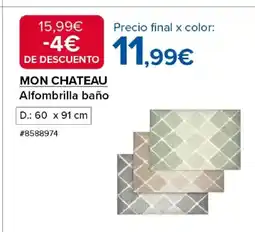 Costco MON CHATEAU Alfombrilla baño oferta