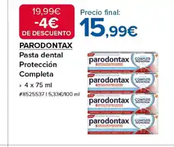 Costco PARODONTAX Pasta dental Protección Completa oferta