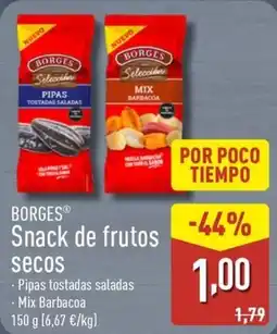 ALDI BORGES Snack de frutos secos oferta