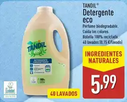 ALDI TANDIL Detergente eco oferta