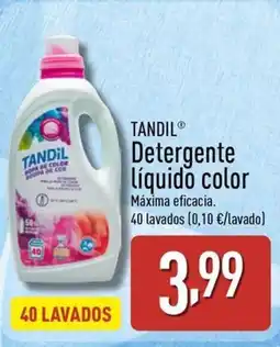 ALDI TANDIL Detergente líquido color oferta