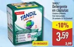 ALDI TANDIL Detergente en cápsulas oferta