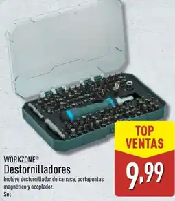 ALDI WORKZONE Destornilladores oferta