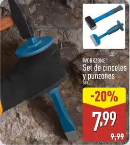 ALDI WORKZONE Set de cinceles y punzones oferta