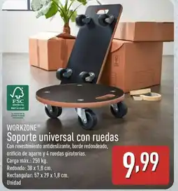 ALDI WORKZONE Soporte universal con ruedas oferta