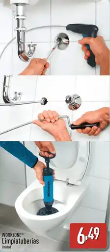 ALDI WORKZONE Limpiatuberías oferta