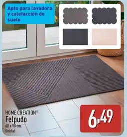 ALDI HOME CREATION Felpudo oferta