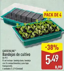 ALDI GARDENLINE Bandejas de cultivo oferta